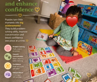 Learning through play with puzzles