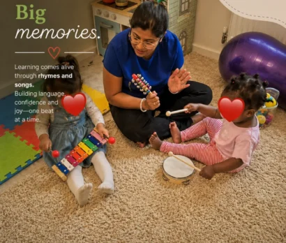 Learning through rhymes and songs